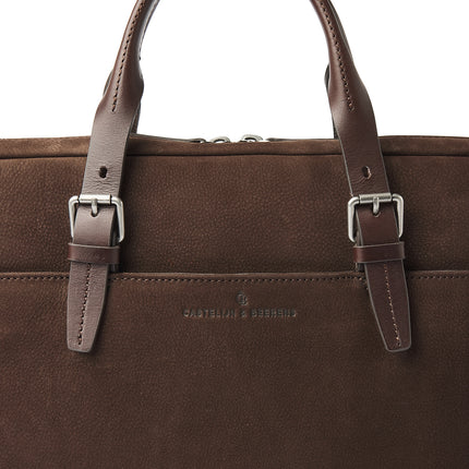 Castelijn & Beerens Veneto Nubuck Laptoptas 15,6 inch 539472, stand 4