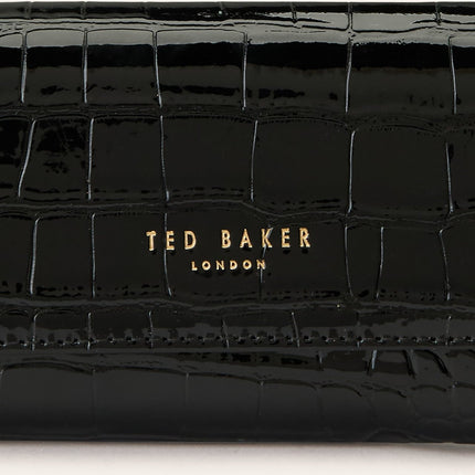 Ted Baker Valliaa Croc Effect Small Purse Black