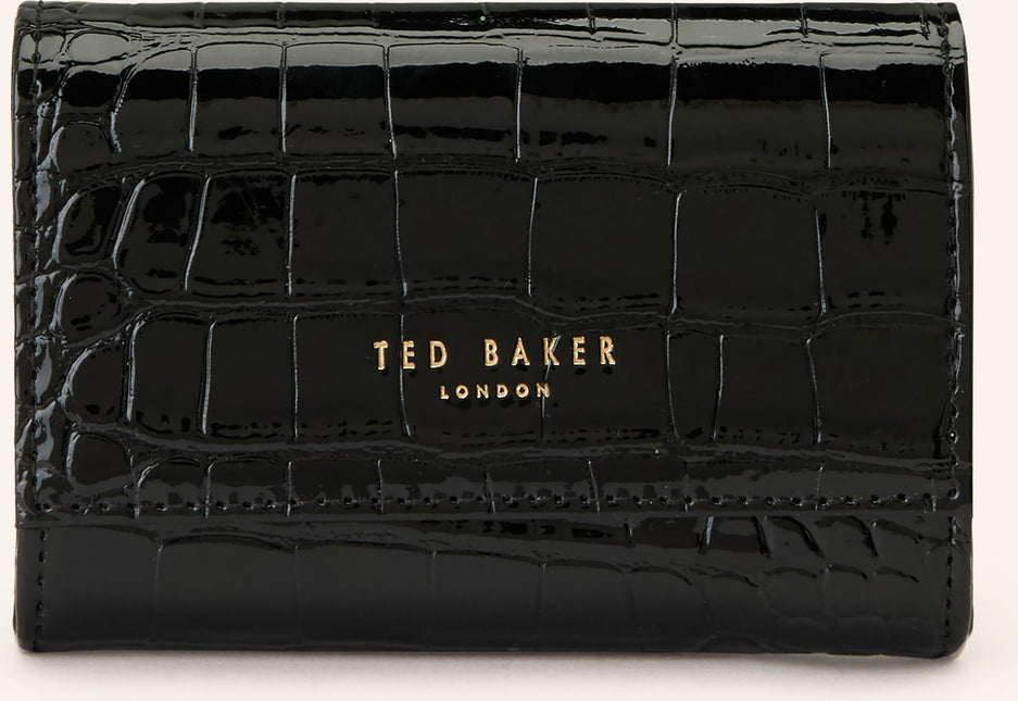 Ted Baker Valliaa Croc Effect Small Purse Black