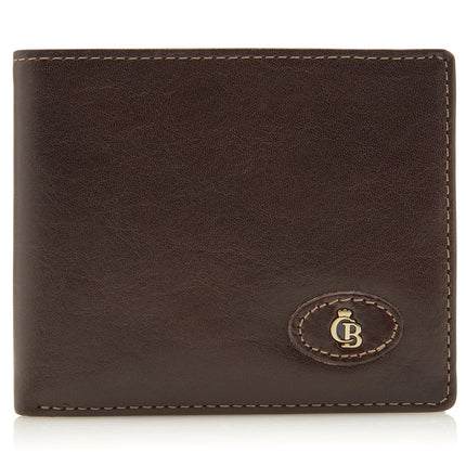 Castelijn & Beerens Gaucho Billfold RFID - 9 Credit Cards Mocha