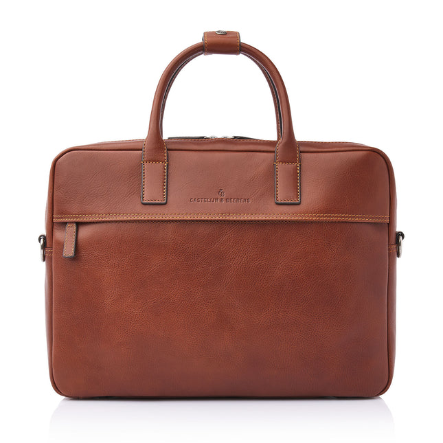 Castelijn & Beerens Specials Laptoptas 15,6 inch RFID Lichtbruin