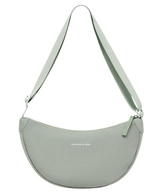 Kapten & Son Essential Moon Bag Crossbodytas Muted Sage
