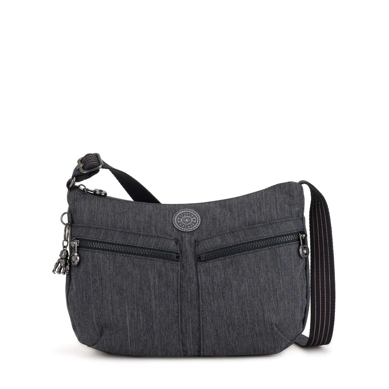 Kipling IZELLAH - Schoudertas - active denim/blauw denim/bluedenim Kipling IZELLAH - Schoudertas - active denim/blauw denim/bluedenim