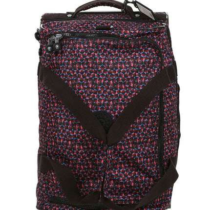 Kipling Teagan US Reistas Trolley Happy Squares voorkant