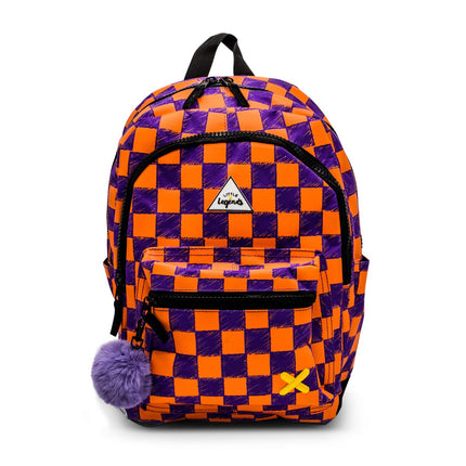 Little Legends Kinderrugzak L Meisjes Multi Checkerboard