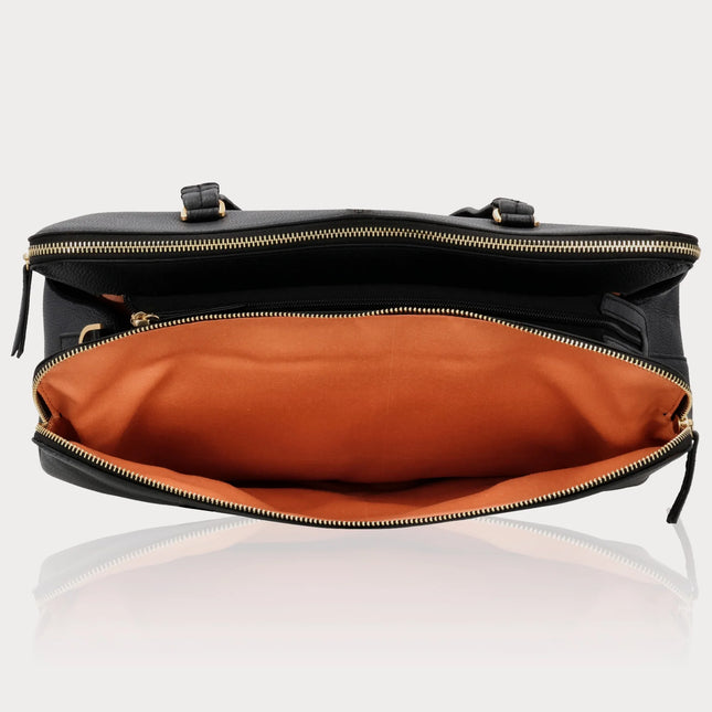 LouLou Essentiels Laptop Schoudertas Olivia 15.6 Inch