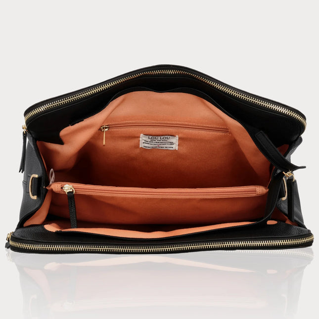 LouLou Essentiels Laptop Schoudertas Olivia 15.6 Inch