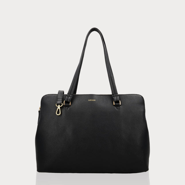 LouLou Essentiels Laptop Schoudertas Olivia 15.6 Inch