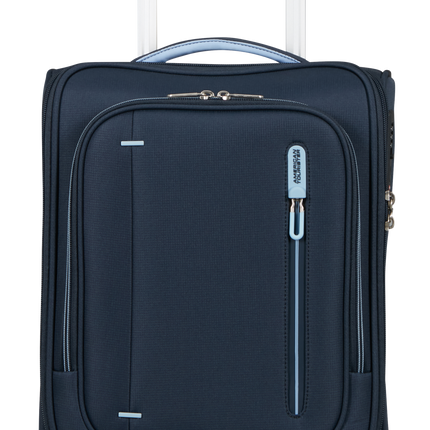 American Tourister Cloudrider Upright Underseater 40x30x20 Sky Navy