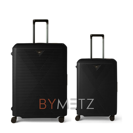 OISTR Oslo resväskeset i 2 delar, 66 + 77 cm (M + L) Svart