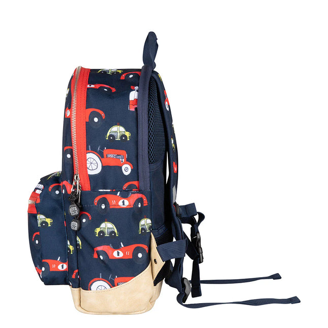 Pick & Pack Pick&Pack rugzak M Cars - Navy 