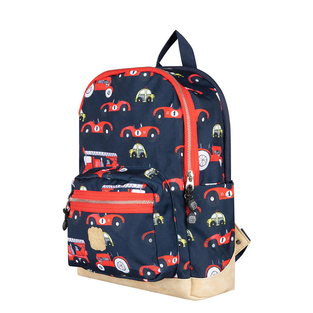 Pick & Pack Pick&Pack rugzak M Cars - Navy 