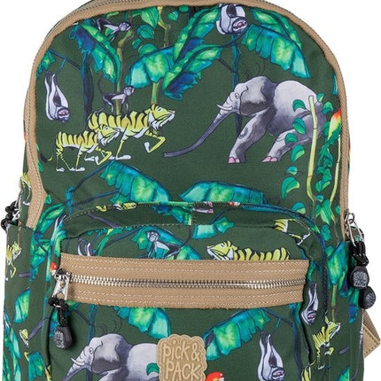 Pick & Pack Pick&Pack Rugzak  M  Jungle M Bamboo