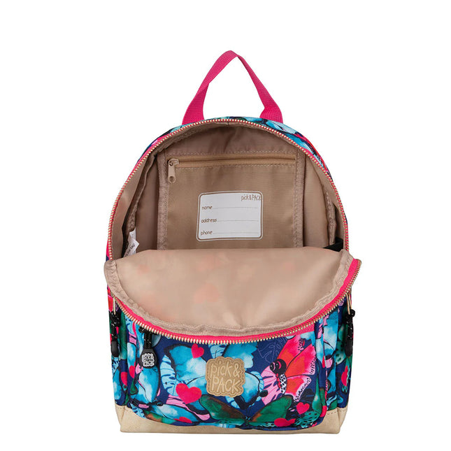 Pick & Pack Rugzak Beautifull Butterfly Small Navy