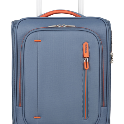 American Tourister Cloudrider Upright Underseater 40x30x20 Stone Blue