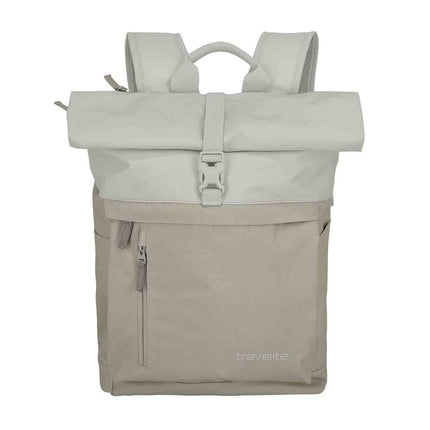 Travelite Basics Rollup ryggsäck Sand/Elfenben