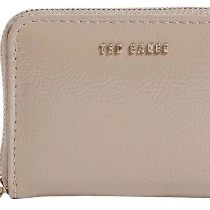 Ted Baker Carteira Senhora Crinnie Crinkle Icon Pequena com Fecho e Alça de Malha