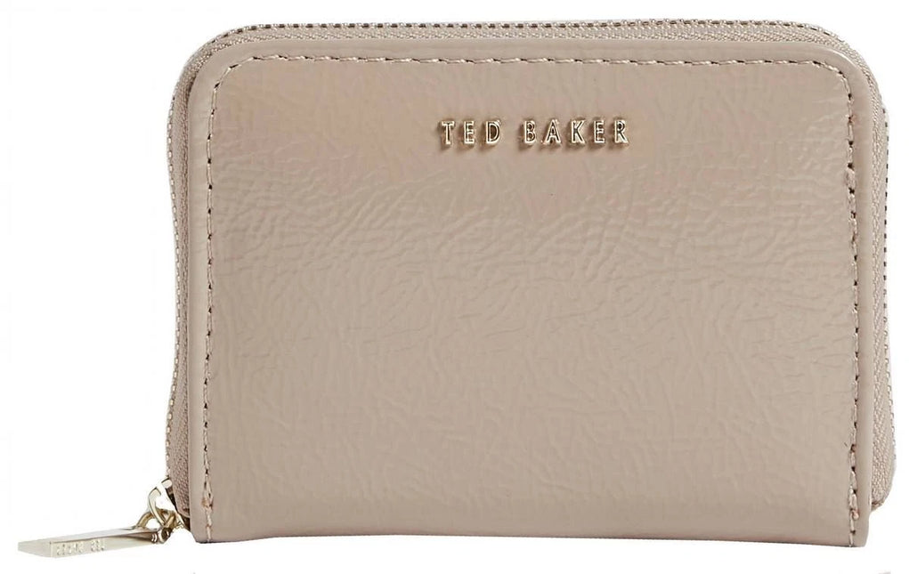 Ted Baker Womens Crinnie Crinkle Icon Small Zip Around Purse