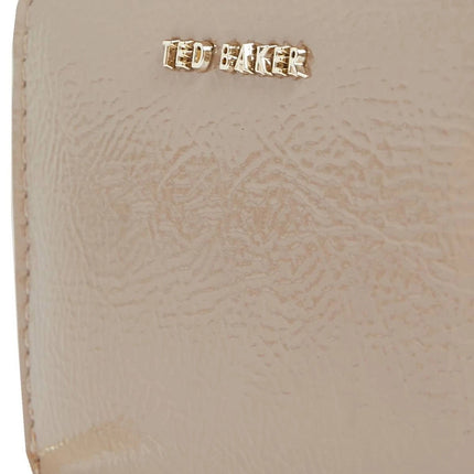 Ted Baker Carteira Senhora Crinnie Crinkle Icon Pequena com Fecho e Alça de Malha
