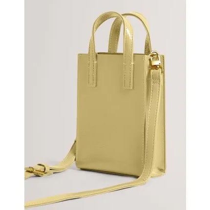 Ted Baker Crinkll Crinkle Mini Icon-väska i gul