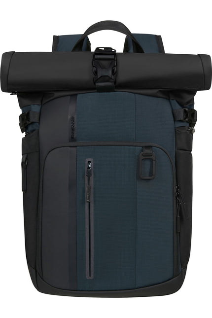 Samsonite Biz2Go 2 batoh na notebook 15.6 palce Rolltop Tmavě modrá