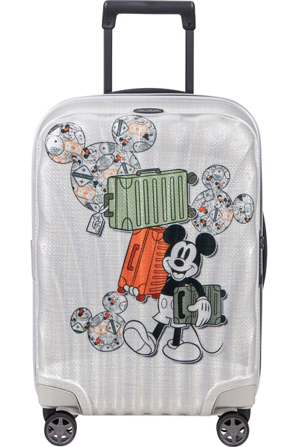 Samsonite C-Lite Disney Spinner 55 Expandable Mickey's Travel Tales