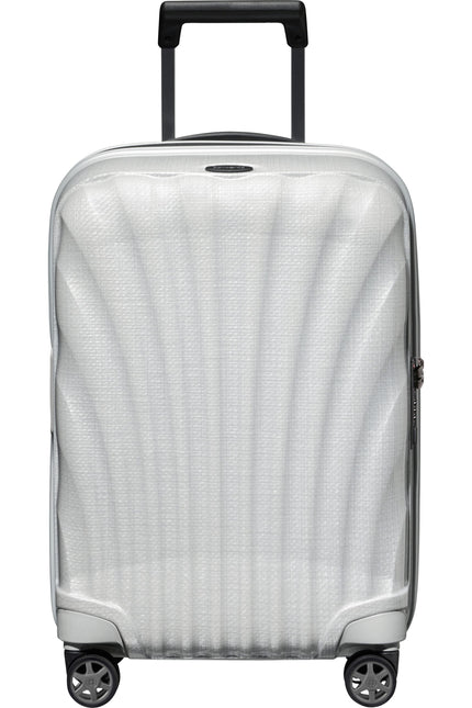 Samsonite C-Lite Spinner 55 Expandable Złamana biel