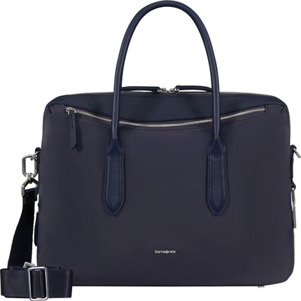 Samsonite Evoluxe Aktetas 14.1 Inch Expandable Midnight Blue