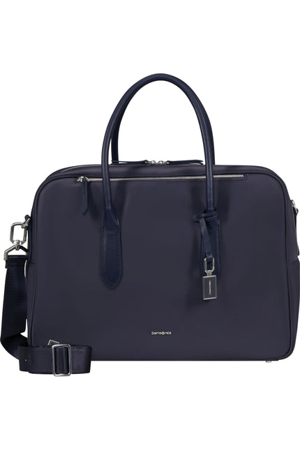 Samsonite Evoluxe Aktetas 15.6 Inch 2 Vakken Midnight Blue