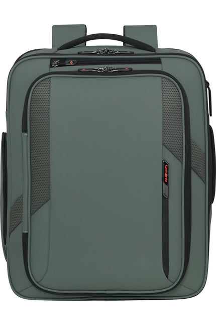 Samsonite Glazed Underseat ryggsäck M 17.3 Inch Salviagrön