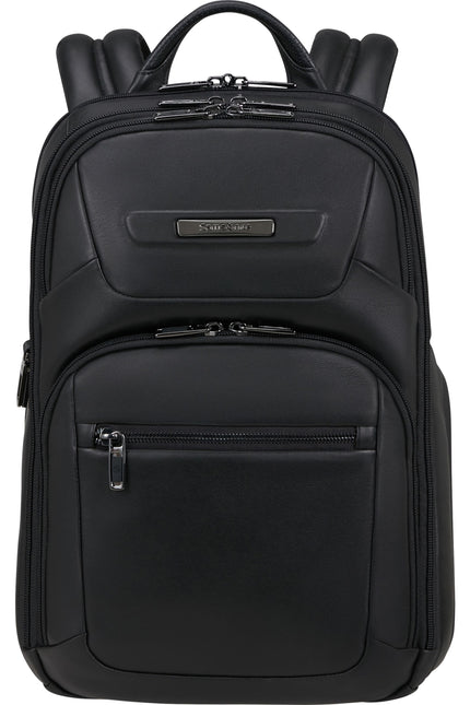 Mochila para portátil Samsonite Pro-DLX Leather 14.1 polegadas Preto