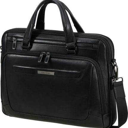 Samsonite Pro-DLX Leather Slim Aktetas 15.6 Inch