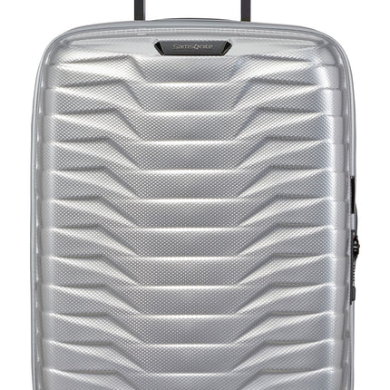 Samsonite Proxis Spinner 55 Expandable Argento