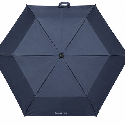 Samsonite Rain Pro 3 Sect. Ultra Mini Flat Parasol Niebieski