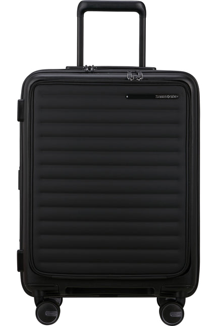 Samsonite Restackd Spinner 55 Espandibile Easy Access Nero