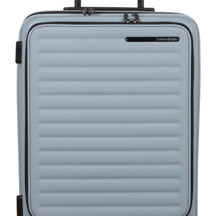 Samsonite Restackd Spinner 55 Espandibile Easy Access Fog Blue