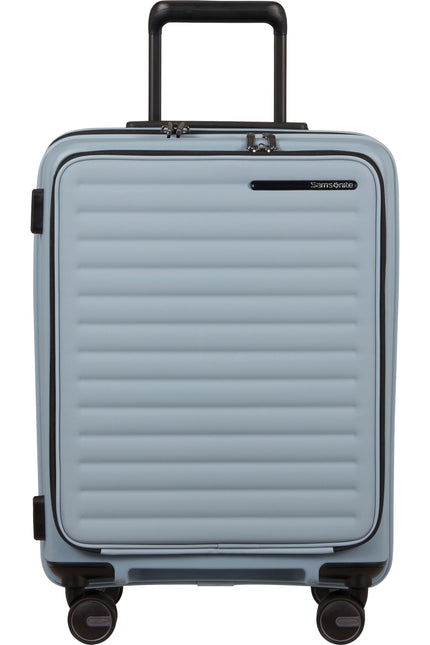 Samsonite Restackd Spinner 55 laajennettava Easy Access Fog Blue