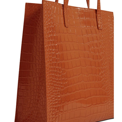 Ted Baker Wenella Croc Effect Large Icon Bag
