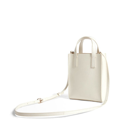 Ted Baker Rosseem Rose-detalje i crêpe-krøllet finish – lille taske