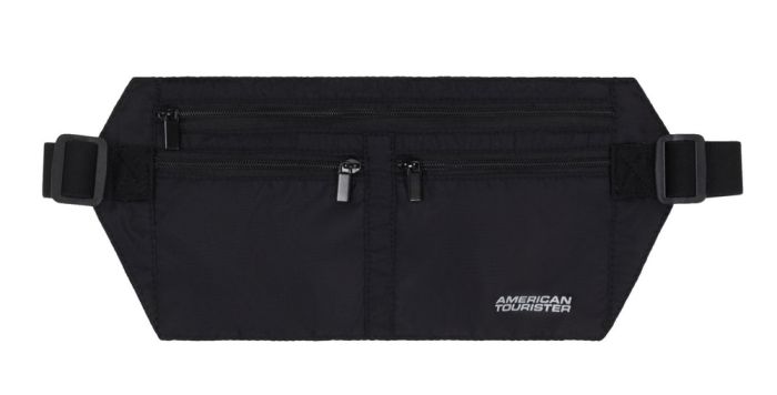 American Tourister Money Belt Bag Black