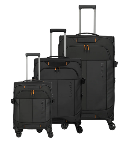 Σετ βαλιτσών Travelite Briize 3 τεμαχίων (S/M/L) Μαύρο