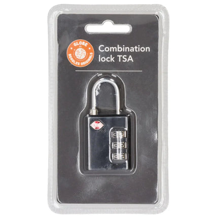 Beagles Originals Cijferslot 3-cijferig Bagage/Kofferslot Hangslot TSA Zwart