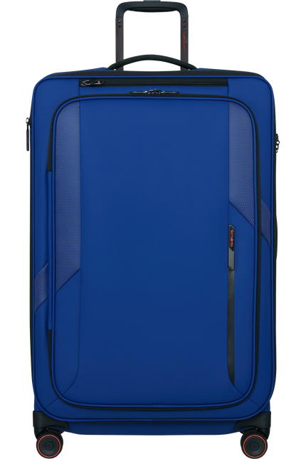Samsonite Glazed Spinner 78 cm - Udvidbar 125/141 liter - 78x48x32/35 cm Electric Blue