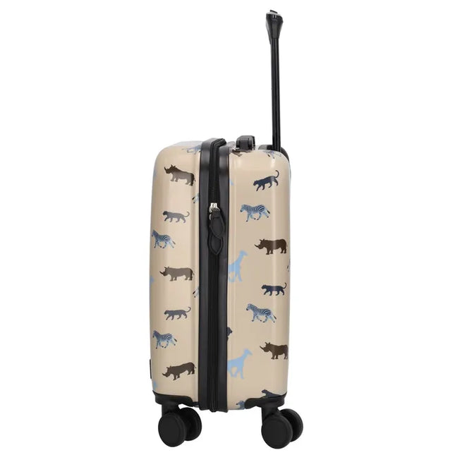 Zebra Avonturier Kinder Koffer Safari Camel