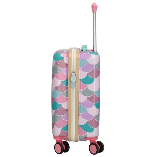Zebra Avonturier Kinder Koffer Zeemeermin Mint